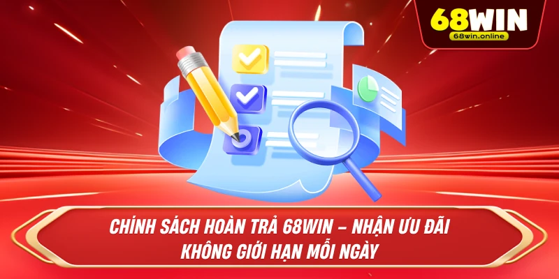 Chính Sách Hoàn Trả 68Win – Nhận Ưu Đãi Không Giới Hạn Mỗi Ngày